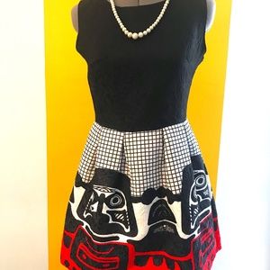 Korean Brocade Unique Dress